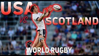 USA Rugby vs Scotland  Full Match Replay America Series [upl. by Genevieve]