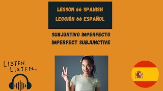 Imperfect Subjunctive in Spanish  Imperfecto Subjuntivo  Imperfect in Spanish [upl. by Halie]