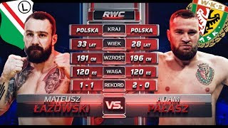 Adam Pałasz vs Mateusz Łazowski  RWC3 CAŁA WALKA [upl. by Eniliuqcaj778]