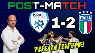 ISRAELE  ITALIA 12❗FRATTESI e KEAN firmano la vittoria❗PIACEVOLI CONFERME dopo la FRANCIA❗ [upl. by Airdnekal]