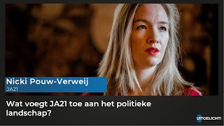 Uitgelicht 4 maart 2021  Nicki PouwVerweij JA21 over het coronabeleid abortus en verkiezingen [upl. by Yednarb]