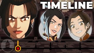 The Complete Azula Timeline Avatar  Channel Frederator [upl. by Milicent8]