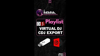 CDJ Export Virtual DJ 2021 New Feature Make CDJ Playlist By Virtual DJ virtualdjofficial [upl. by Sorci]