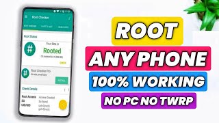 Root Any Android Phone Without Pc  2024 Tutorial [upl. by Meesak]