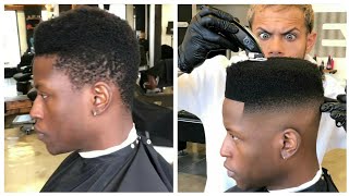 Flat Top Hairstyles  Cut By Arod  Afro Haircut [upl. by Athalee733]