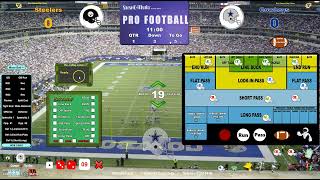 StratOMatic Football scoreboard overview [upl. by Ahseki]