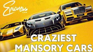 Top 10 Mansorys CRAZIEST Creations The Battle for Luxury Supremacy [upl. by Atekram49]