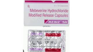 MEBIZ SR Capsule Mebeverine Hydrochloride Modified Release Capsules [upl. by Carla395]