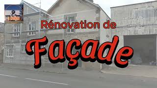 Rénovation de la façade  nous préparons la place pour la sculpture [upl. by Enilekcaj]