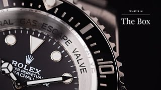 Unboxing The Rolex Deepsea Challenge Ref 126067  The First AllTitanium Rolex Watch [upl. by Britni262]