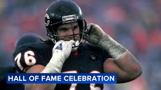 Family friends celebrate Chicago Bears legend Steve McMichaels election into Hall of Fame [upl. by Carlotta57]