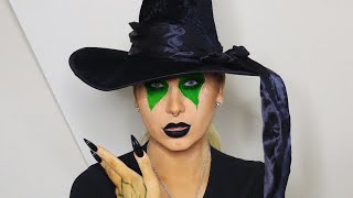 The DEADLY Green Makeup from The Wizard of Oz movie  Halloween 2020 Luxeria [upl. by Notslah]