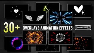 TOP 30 OVERLAY EDITTING ALIGHT MOTION  OVERLAY PACK FOR EDITAMV  BLACK SCREEN VIDEO [upl. by Pavia251]