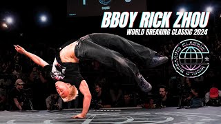 Bboy Rick Zhou Recap  CHAMPION  World Breaking Classic 2024 [upl. by Aiym]