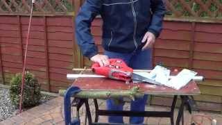 How to use an Electric Saw  Electric Chain Saw [upl. by Bell115]