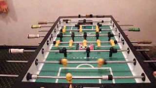 Foosball  2 bar  pull shot spray long [upl. by Amis]