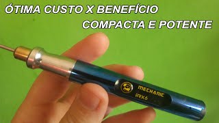 Unboxing Micro retífica Mechanic Irx6 Ótima custo benefício [upl. by Ilime]