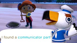 How To Find Gullivers Communicator Parts In Animal Crossing New Horizons [upl. by Peednama454]