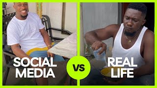 Social media VS Real life  online vs reality  Social media VS Reality [upl. by Bornstein]