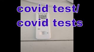 Covid Tests [upl. by Mada201]