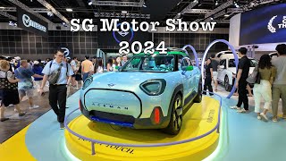 Singapore Motor Show 2024 🚙 新加坡车展2024 🚘 4K singapore motorshow2024 ev electriccar pocket3 [upl. by Taylor]