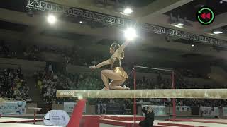 Katelyn Ohashi Dance on Balance Beam  Rewinding [upl. by Onitnelav545]