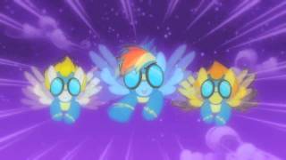 My Little Pony Friendship is Magic  Grand Galloping Gala  Rainbow Dash solo  20 cooler loop [upl. by Chandos]