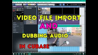 Cubase 5 Tutorial  Import Video How to Dubbing Process dub Character  Dubbing Equipment any Video [upl. by Zarah608]