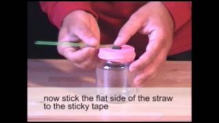 How to make a simple barometer [upl. by Anotyal]