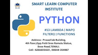 Python  lambda  map  filter functions [upl. by Slocum]