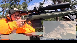 1000 Yards Ruger American Predator 65 Creedmoor  143 Grain Hornady Precision Hunter [upl. by Htiffirg]