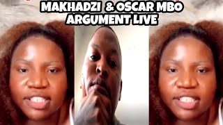 Makhadzi and Oscar Mbo back and fourth online [upl. by Devehcoy323]