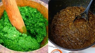 How To Cook Cassava Leaves Pondu Recipe [upl. by Ahmar81]