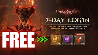 🐉😍35 FREE Heliolite Dices and More other Resources TOMORROW  Dragonheir Silent Gods [upl. by Ttenneb400]