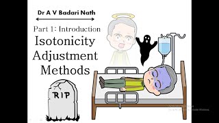 Isotonicity Adjustment Methods Part 1 Introduction [upl. by Porett]