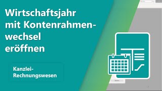 Neues Wirtschaftsjahr mit gleichzeitigem Kontenrahmenwechsel eröffnen [upl. by Aisul]