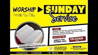 SUNDAY SERVICE  IGEM  PASTOR TIMOTHY OJOTISA  13TH OCTOBER 2024 [upl. by Leunad]