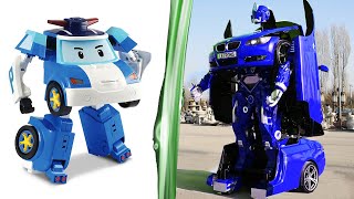 ROBOCAR POLI Characters in real life [upl. by Clarhe]