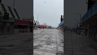 Wildwood NJ boardwalk after rain WildwoodNJ Wildwood2024 WildwoodBoardwalk ￼ [upl. by Theressa]