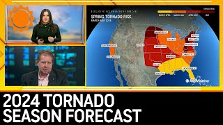 The AccuWeather 2024 Tornado Season Forecast [upl. by Halak]