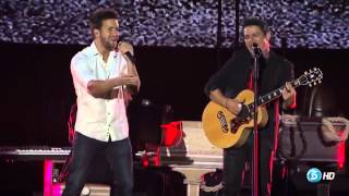 Concierto Alejandro Sanz y pablo alboran mi marciana sevilla [upl. by Sucramat858]