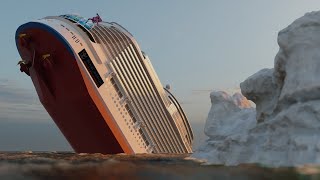 TOP 10 COLOSOS del MAR en APUROS ACCIDENTES y RESCATES de BARCOS [upl. by Burkle]