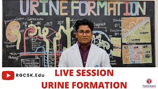 Live Class I Urine Formation I Paramedical Course I 11 am 14th July [upl. by Good144]