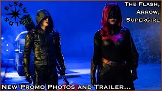 Elseworlds Crossover New Promo Photos and Promo The Flash Arrow Supergirl [upl. by Pearl827]