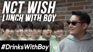 NCT WISH MAKAN BARENG BOY WILLIAM  DrinksWithBoy [upl. by Assirem]