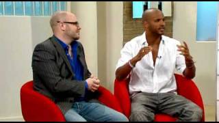 Ricky Whittle and Henry Swindell on This Morning 412010 [upl. by Aleen]