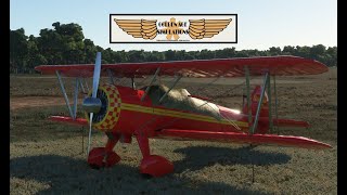 GAS Super Stearman Preflight Configuration and Start Sequence [upl. by Hatokad]