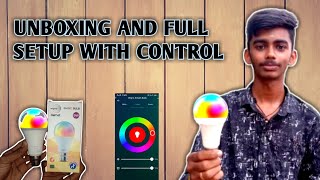 Wipro Garnet 9W Smart LED Bulb  WiFi Enabled  Unboxing Smart Bulb  Malayalam  Gokulling dude [upl. by Llireva500]