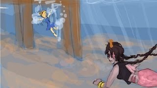 Mermaidstuck How We Met [upl. by Ecnarwal993]