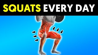 Do Squats Every Day And This Happens To Your Body [upl. by Ydnab]